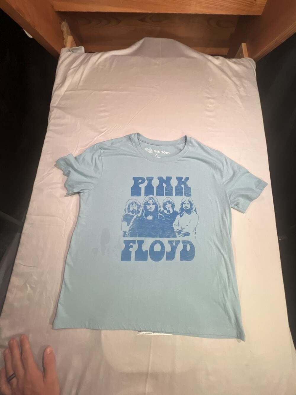 Time and Tru Pink Floyd Graphic T-Shirt Size M (8-10)